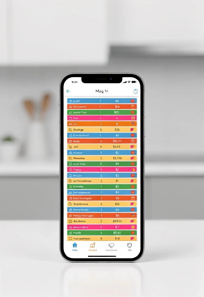 Plan diety na telefonie